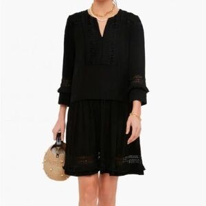 Tuckernuck Black 3/4 sleeve Black dress